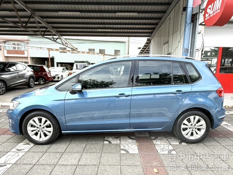 2016年式 福斯 GOLF  Sportsvan  TSI  1.2 僅跑4.9萬公里 省油省稅超有感 一手車代步首選