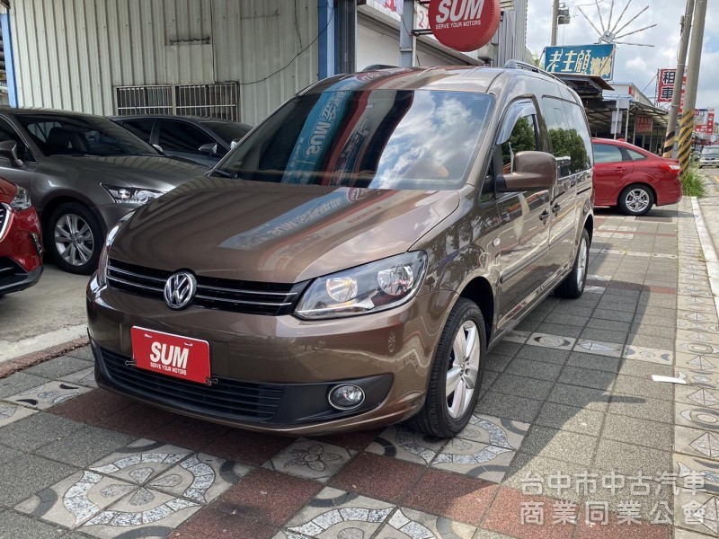 2015年 Volkswagen Caddy Maxi 1.6 TDI 七人座 原鈑件 低里程  廂型休旅/商務車