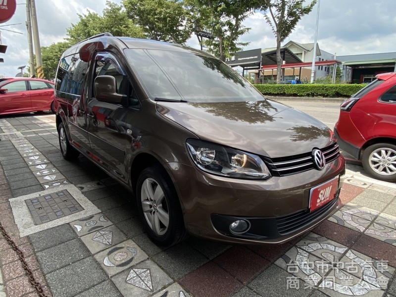 2015年 Volkswagen Caddy Maxi 1.6 TDI 七人座 原鈑件 低里程  廂型休旅/商務車