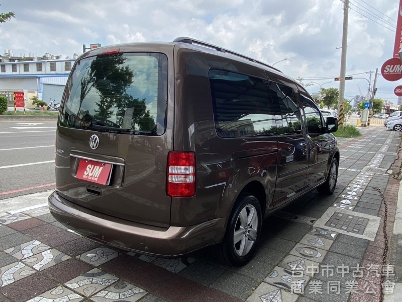 2015年 Volkswagen Caddy Maxi 1.6 TDI 七人座 原鈑件 低里程  廂型休旅/商務車