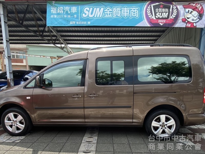 2015年 Volkswagen Caddy Maxi 1.6 TDI 七人座 原鈑件 低里程  廂型休旅/商務車