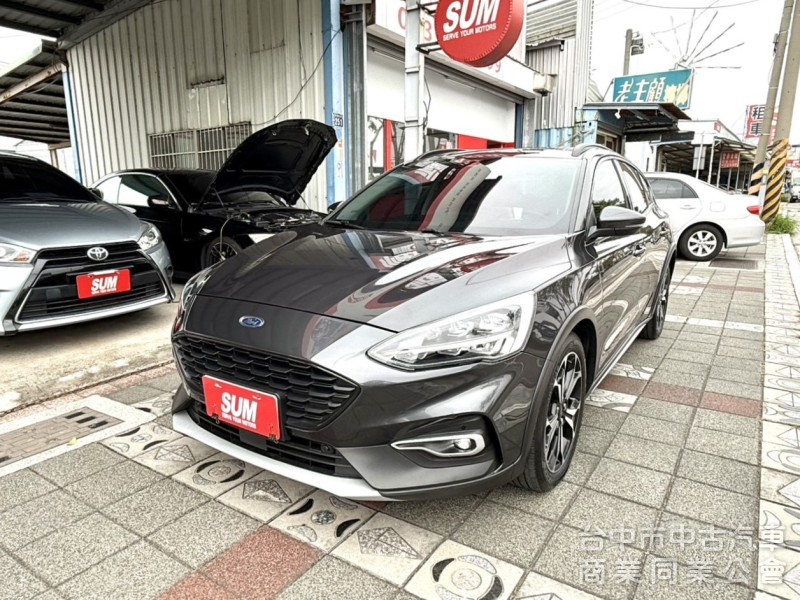 2021年 FORD  Focus  Active 任性版 原鈑件 僅跑3萬公里 ACC  B&O音響 超保值 時尚小車