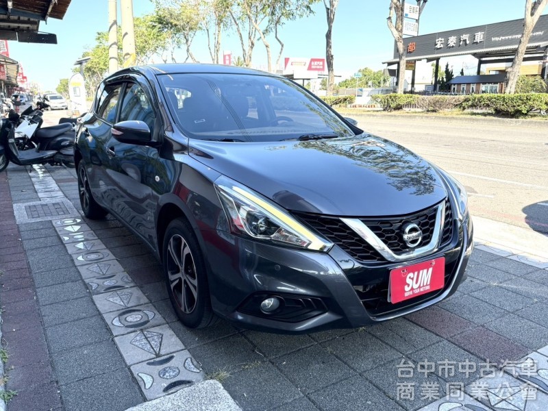 2018年 Nissan TIIDA 5D 1.6 豪華版 原鈑件 影音藍芽 盲點偵測 數位電視 省油省稅 小車大空間