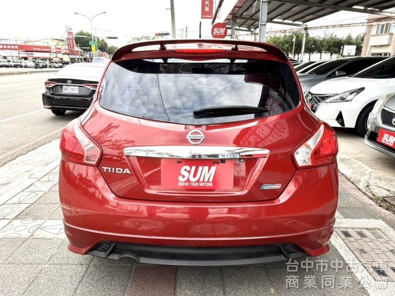 2014年 Nissan TIIDA 5D 1.6 豪華版 空力套件 I-Key 恆溫 定速 市場熱銷 絕佳都會代步美車