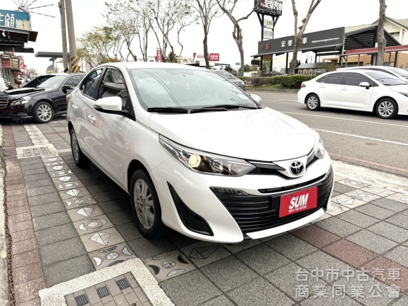 2018年 TOYOTA  Vios 1.5 經典版 影音螢幕 倒車顯影 平價舒適 最實用保值漂亮的通勤代步小車