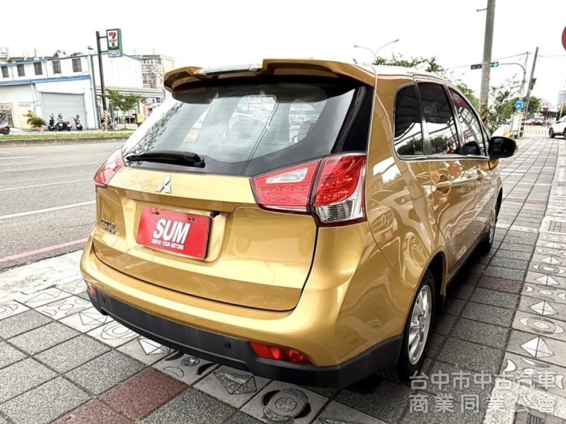 2014年 Mitsubishi Colt Plus 1.5 豪華型 恆溫空調 I-Key 倒車顯影 都會小型休旅首選