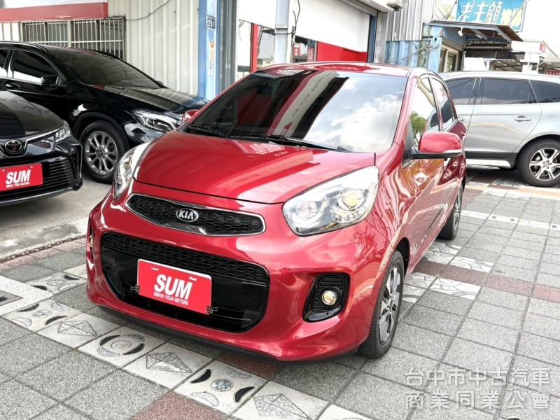 2017年 KIA Morning 1.2 驚艷版 認證車 定速 多媒體螢幕 循跡防滑 超美時尚靈巧代步小車