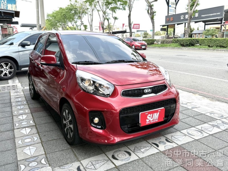 2017年 KIA Morning 1.2 驚艷版 認證車 定速 多媒體螢幕 循跡防滑 超美時尚靈巧代步小車