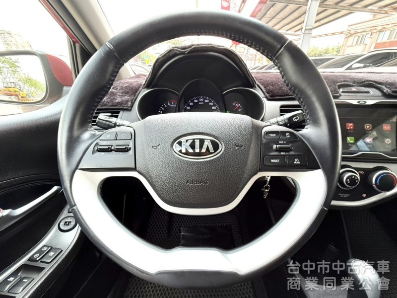 2017年 KIA Morning 1.2 驚艷版 認證車 定速 多媒體螢幕 循跡防滑 超美時尚靈巧代步小車