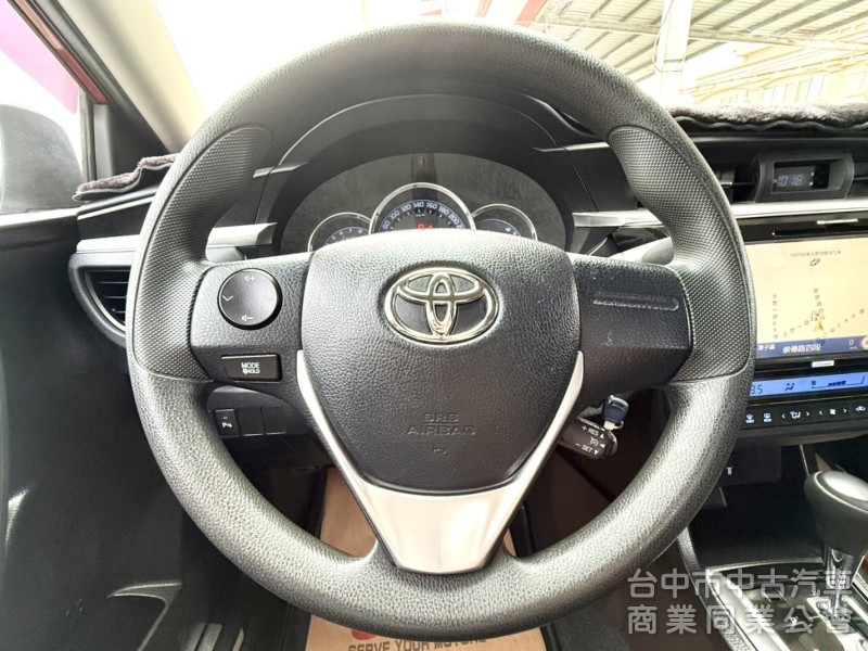 2015年 Toyota Altis 1.8 經典版 原鈑件 只跑7萬 恆溫 定速 升級9吋安卓機及配件 通勤族代步首選