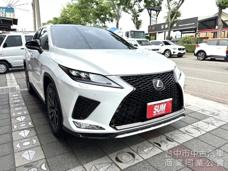 2020年 Lexus RX 300  F-Sport  原鈑件 僅跑4萬公里 全景天窗 環景 ACC跟車 歡迎鑑賞