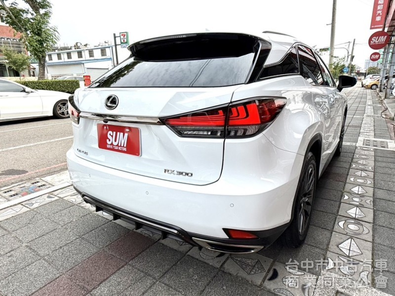 2020年 Lexus RX 300  F-Sport  原鈑件 僅跑4萬公里 全景天窗 環景 ACC跟車 歡迎鑑賞