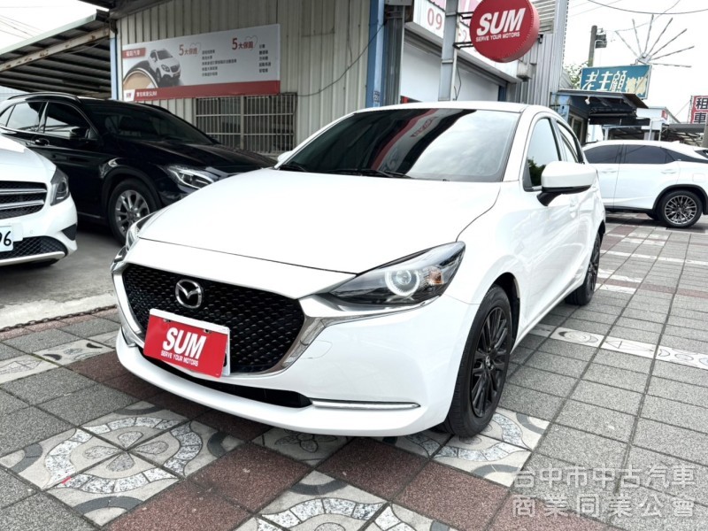 2023年 Mazda  2  15S  原鈑件 僅跑2萬公里 恆溫空調 I-Key 市區代步停車超方便 進口小車首選