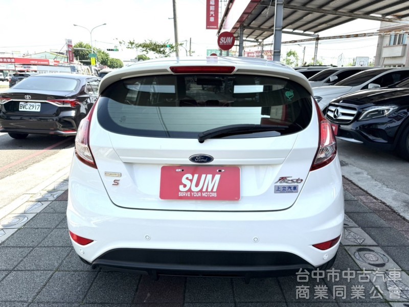 2015年 FORD Fiesta 1.0  S版 運動型 原鈑件 渦輪加持 恆溫空調 I-Key  城市優質代步小車