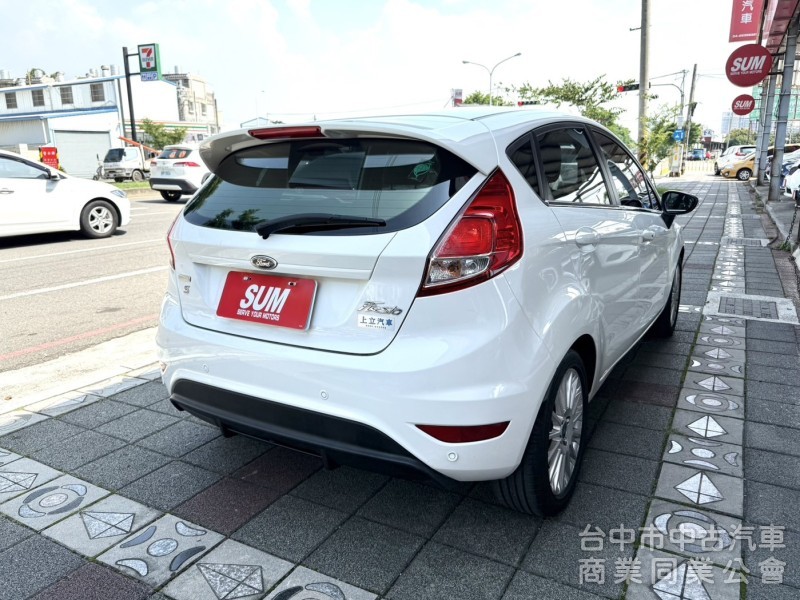 2015年 FORD Fiesta 1.0  S版 運動型 原鈑件 渦輪加持 恆溫空調 I-Key  城市優質代步小車