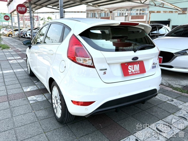 2015年 FORD Fiesta 1.0  S版 運動型 原鈑件 渦輪加持 恆溫空調 I-Key  城市優質代步小車