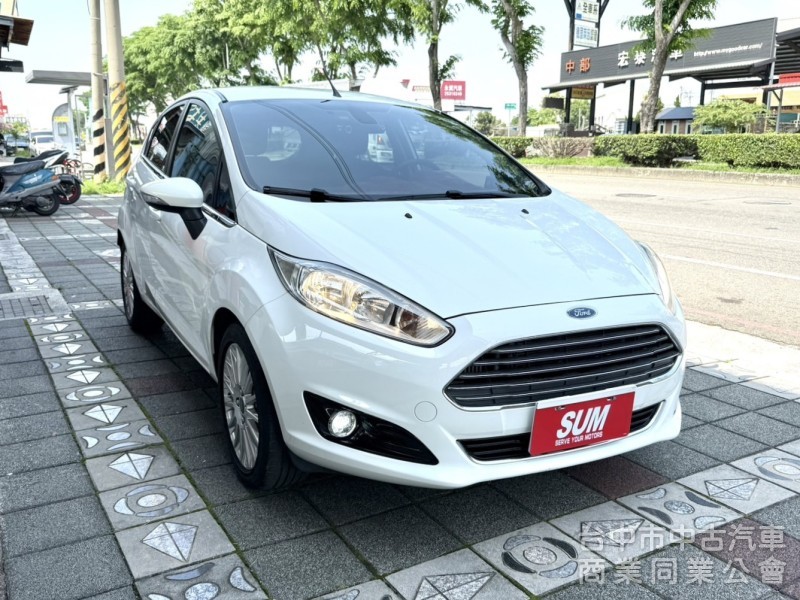2015年 FORD Fiesta 1.0  S版 運動型 原鈑件 渦輪加持 恆溫空調 I-Key  城市優質代步小車
