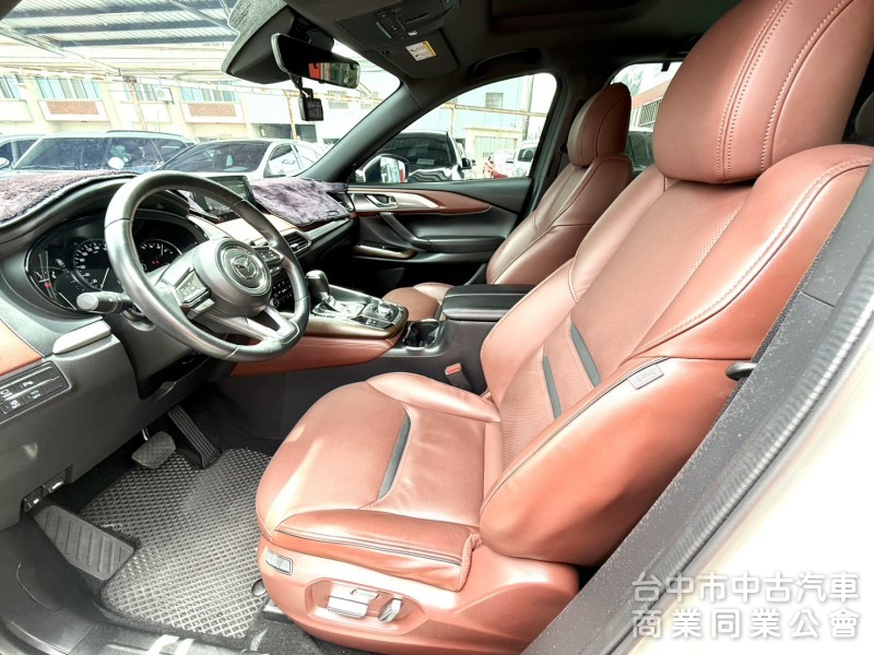 2019年 Mazda CX-9 SKY-G AWD 旗艦進化版 豪華7人座 原鈑件 ACC跟車 環景 日系高質感休旅