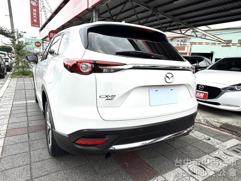 2019年 Mazda CX-9 SKY-G AWD 旗艦進化版 豪華7人座 原鈑件 ACC跟車 環景 日系高質感休旅