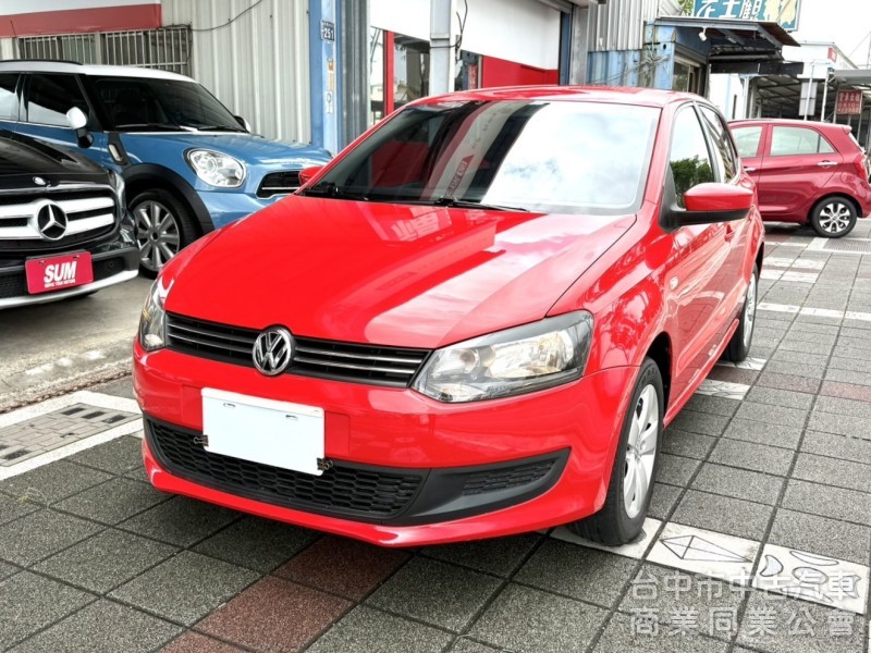 2014年 福斯 POLO HB 1.6 CL 原鈑件 升級大螢幕安卓機 好開省油 小資女的最佳時尚代步小車