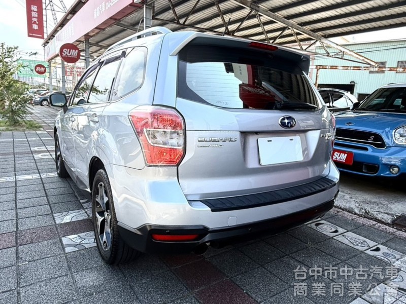 2014年 Subaru Forester 2.0  XT 原鈑件 恆溫 AWD全時四驅 日本原裝進口高性能運動休旅 
