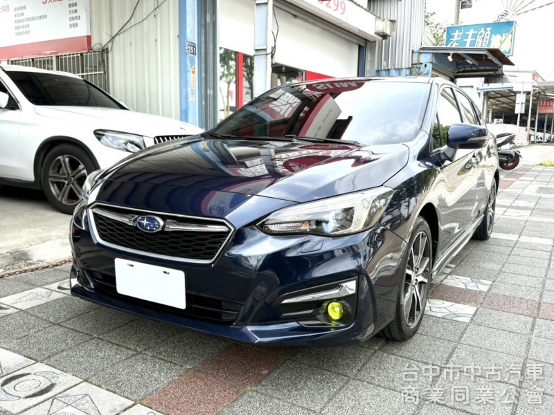 2017年 SUBARU impreza 5D 1.6 i-S 原鈑件 恆溫 天窗 駕駛座電動椅 日系舒適安全掀背神車