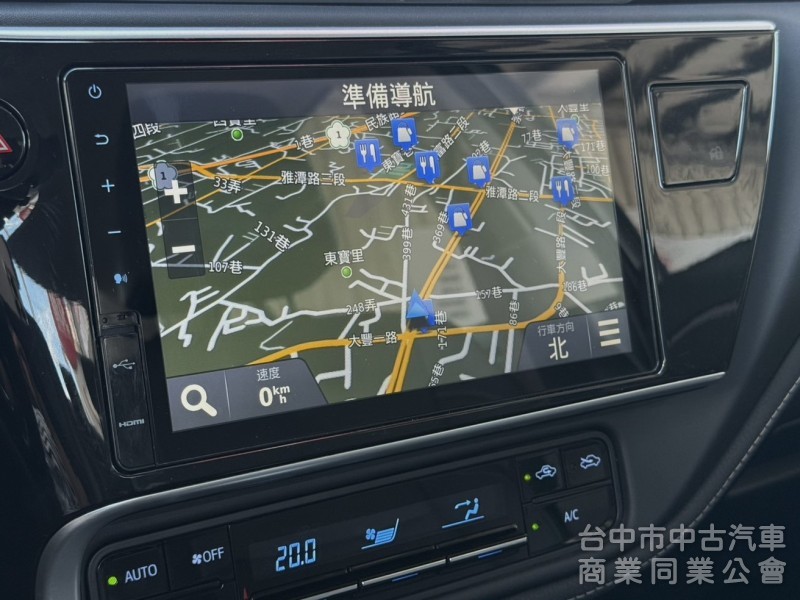 2018年 Toyota Altis 1.8 尊爵版 原鈑件 恆溫 I-Key 定速 盲點 最保值妥善率高的國民房車