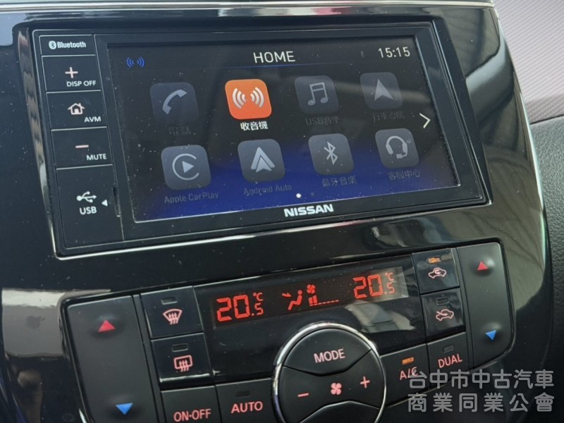 2021年 Nissan TIIDA 5D 1.6  J智能360版 原鈑件 環景 I-Key 定速 恆溫 都會時尚小車