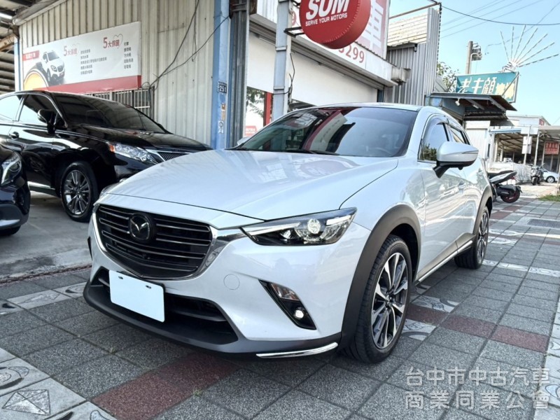 2019年 Mazda CX-3 2.0 SKY-G 旗艦型 原鈑件 里程僅3萬公里 升級環景影音系統 日系跨界潮旅