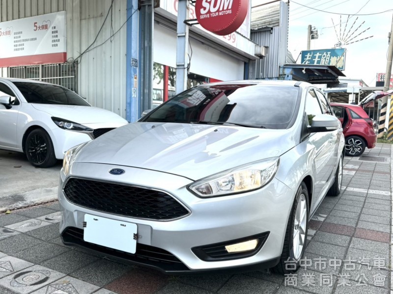 2016年 Ford Focus 5D 1.5T 汽油時尚型 原鈑件 定速 渦輪增壓 換檔撥片 省油實用 便宜輕鬆入手