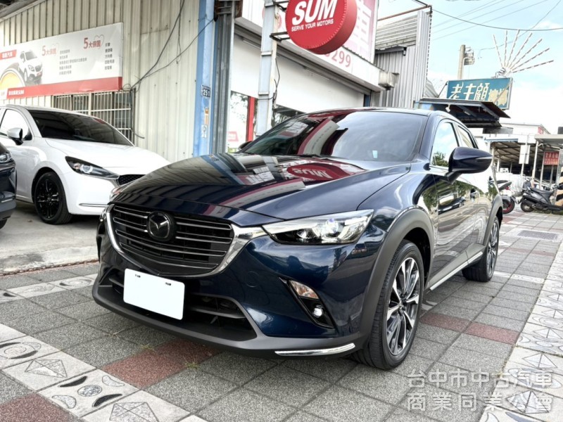 2019年 Mazda CX-3 2.0 SKY-G 旗艦型 原鈑件 里程僅7萬 ACC 恆溫 CP值超高的跨界小休旅