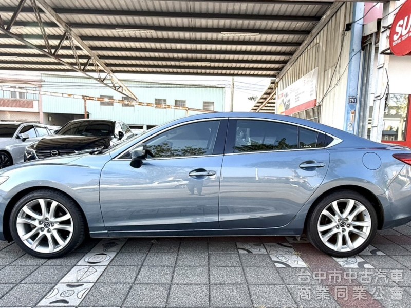 2015年式 Mazda 6 2.2 頂級柴油旗艦版 原鈑件 雙區恆溫 電動椅 天窗 I-Key 日本進口豪華大型房車