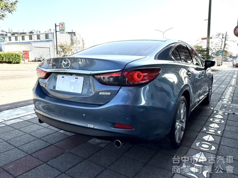 2015年式 Mazda 6 2.2 頂級柴油旗艦版 原鈑件 雙區恆溫 電動椅 天窗 I-Key 日本進口豪華大型房車