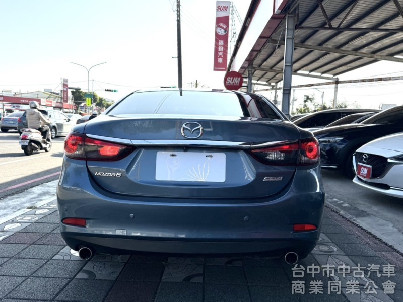 2015年式 Mazda 6 2.2 頂級柴油旗艦版 原鈑件 雙區恆溫 電動椅 天窗 I-Key 日本進口豪華大型房車