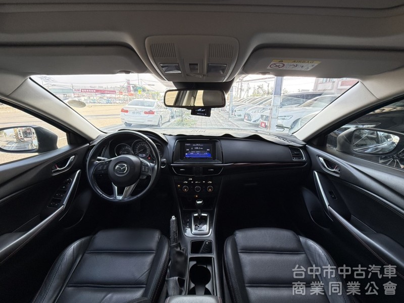 2015年式 Mazda 6 2.2 頂級柴油旗艦版 原鈑件 雙區恆溫 電動椅 天窗 I-Key 日本進口豪華大型房車
