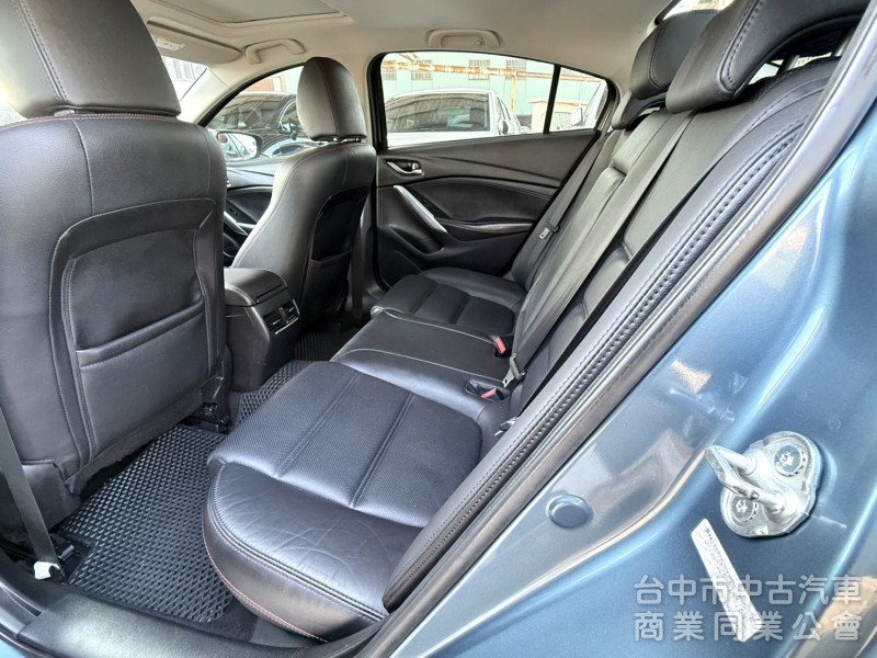 2015年式 Mazda 6 2.2 頂級柴油旗艦版 原鈑件 雙區恆溫 電動椅 天窗 I-Key 日本進口豪華大型房車