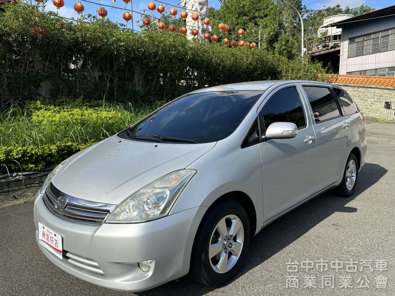 TOYOTA WISH7人座一手車 原版件實車實價