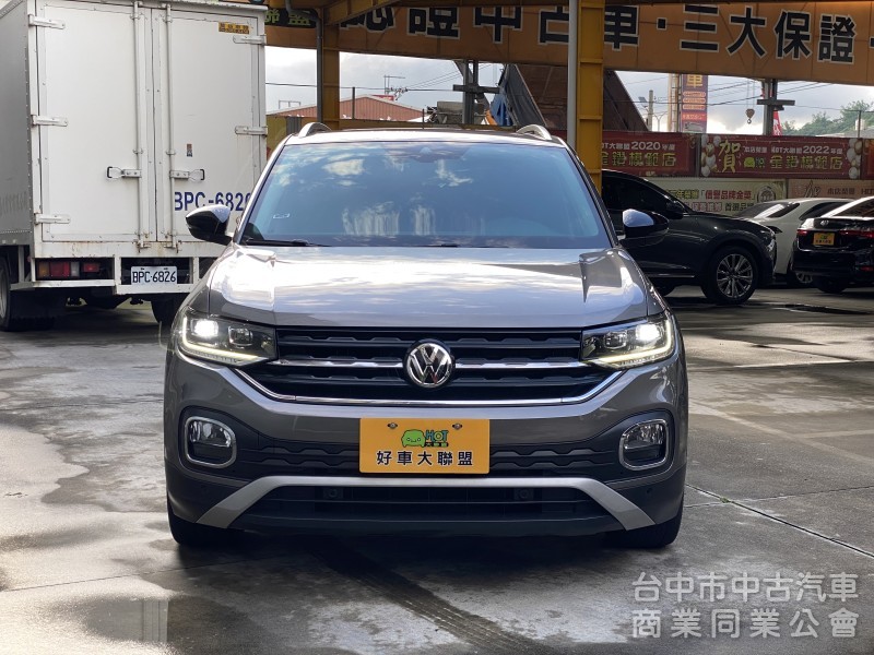 2020 VW T-Cross 230 TSI Style Design　ACC／手機無線充／CarPlay／倒車