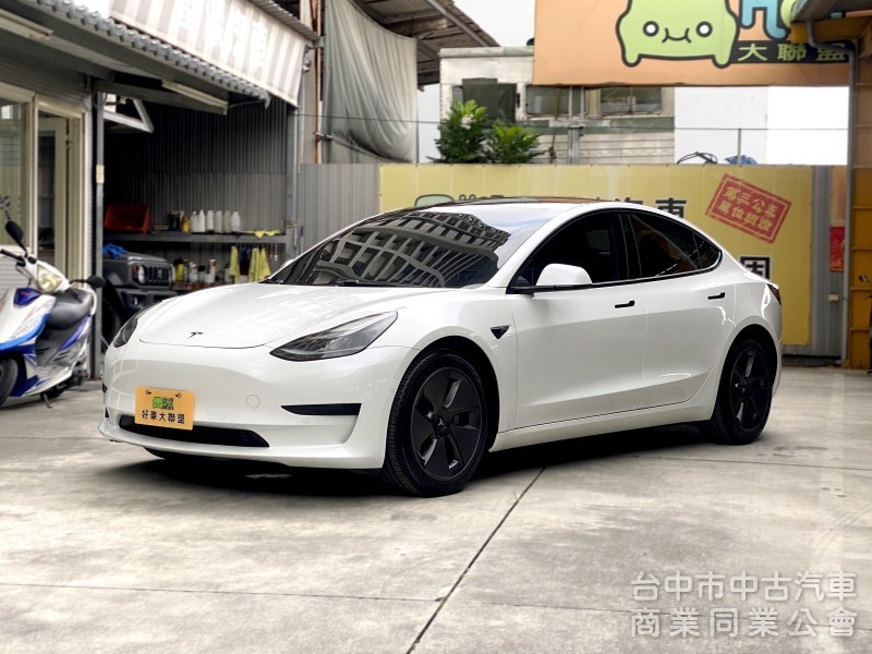 2021 Tesla Model 3 Standard Range Plus　原鈑件／第三方認證 / 里程保證