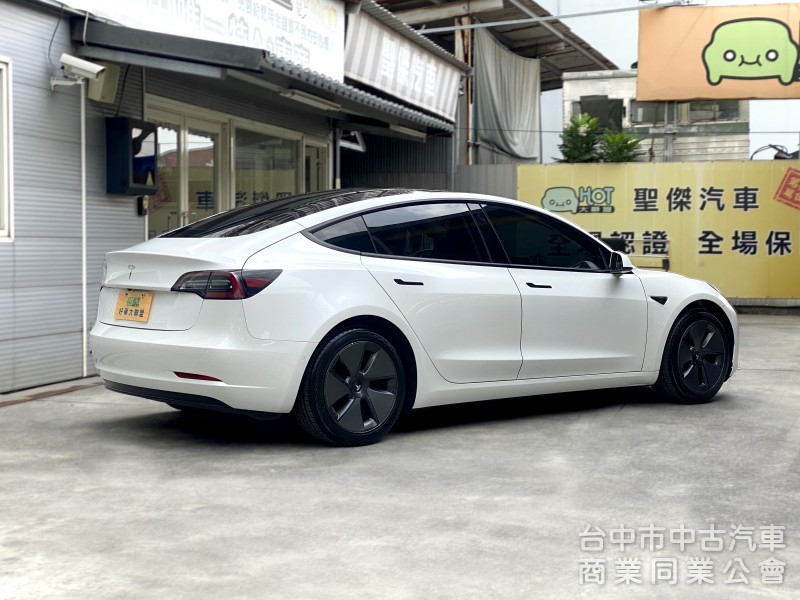 2021 Tesla Model 3 Standard Range Plus　原鈑件／第三方認證 / 里程保證