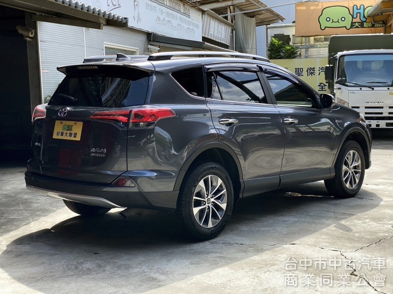 2017 Toyota RAV4 2.5 Hybrid 尊爵　原廠保養／原鈑件／360環景／第三方認證