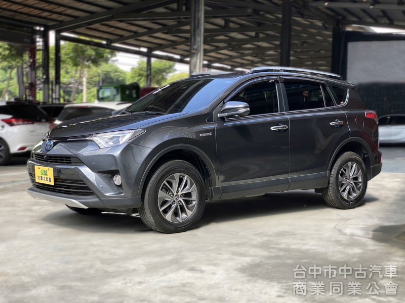 2017 Toyota RAV4 2.5 Hybrid 尊爵　原廠保養／原鈑件／360環景／第三方認證