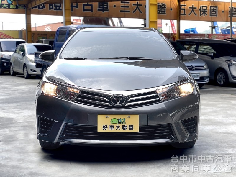 2016 Toyota Corolla Altis 1.8雅緻版　倒車顯影／好開好順／耐操省油／代步實用車
