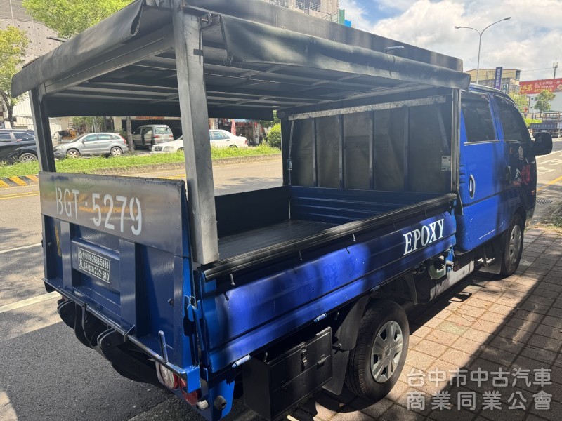 篷式 油壓尾門 車美車況佳 買回即可上路