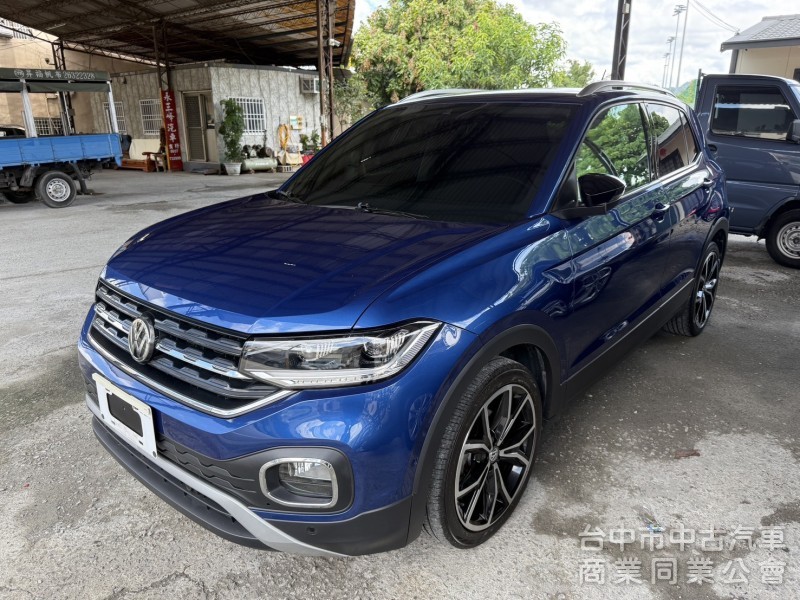 Volkswagen T-Cross 2020款 230 TSI Style Design 藍色 2020 福斯 T-C