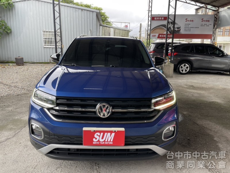Volkswagen T-Cross 2020款 230 TSI Style Design 藍色 2020 福斯 T-C