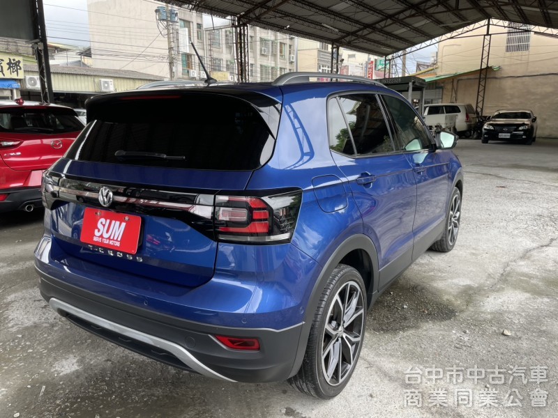 Volkswagen T-Cross 2020款 230 TSI Style Design 藍色 2020 福斯 T-C