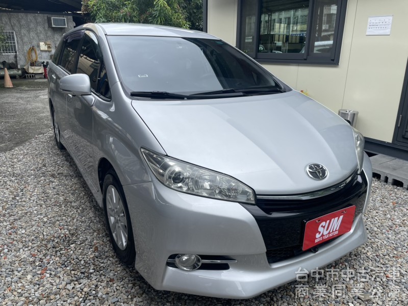 Toyota Wish 2016款 經典型 銀色 2016 TOYOTA WISH 2.0 小改款末代｜七人座大空間