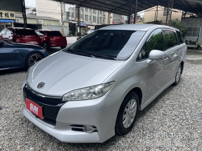 Toyota Wish 2016款 經典型 銀色 2016 TOYOTA WISH 2.0 小改款末代｜七人座大空間