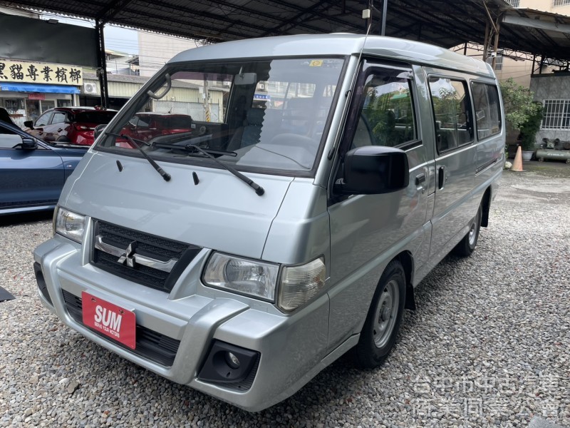 2014 中華 得利卡 2.4 手排貨車版｜稅金省、露營車宿大空間